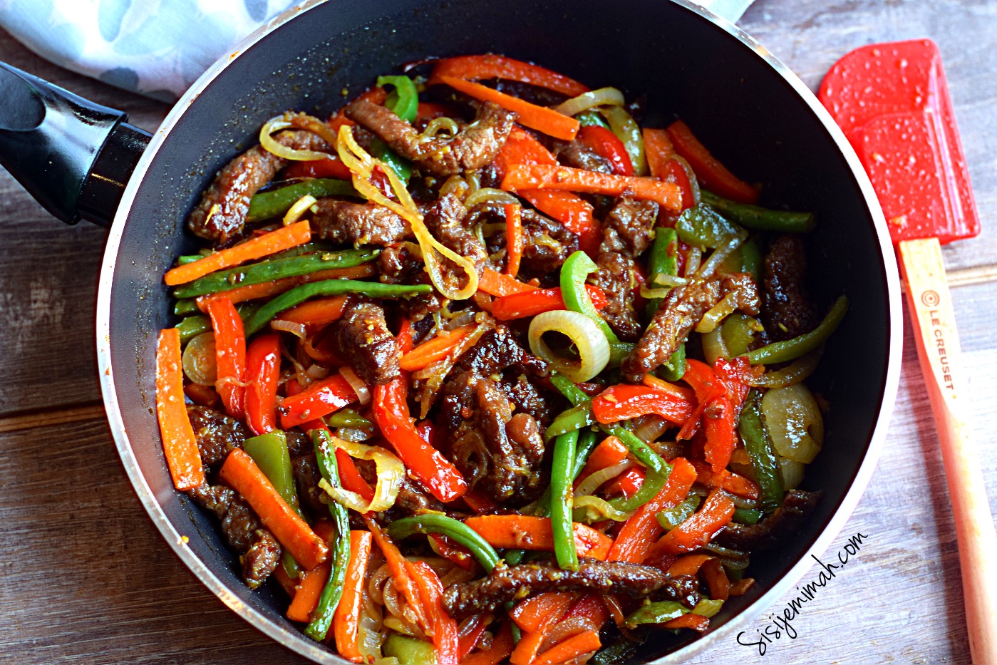 Chinese Beef Stir Fry With Crunchy Vegetables - Sisi Jemimah