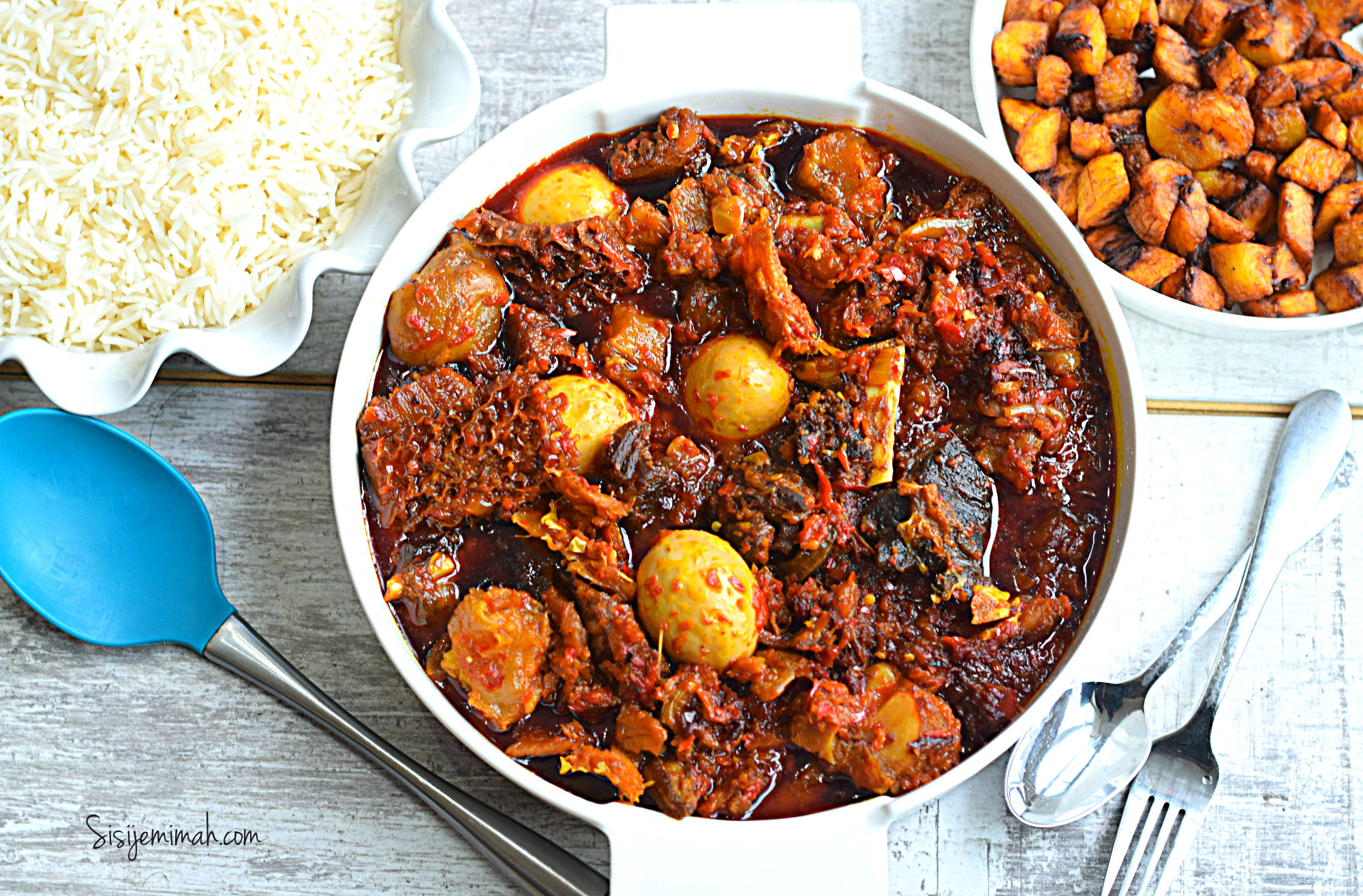 Fried Palm Oil Stew   My Momma's Way   Sisi Jemimah